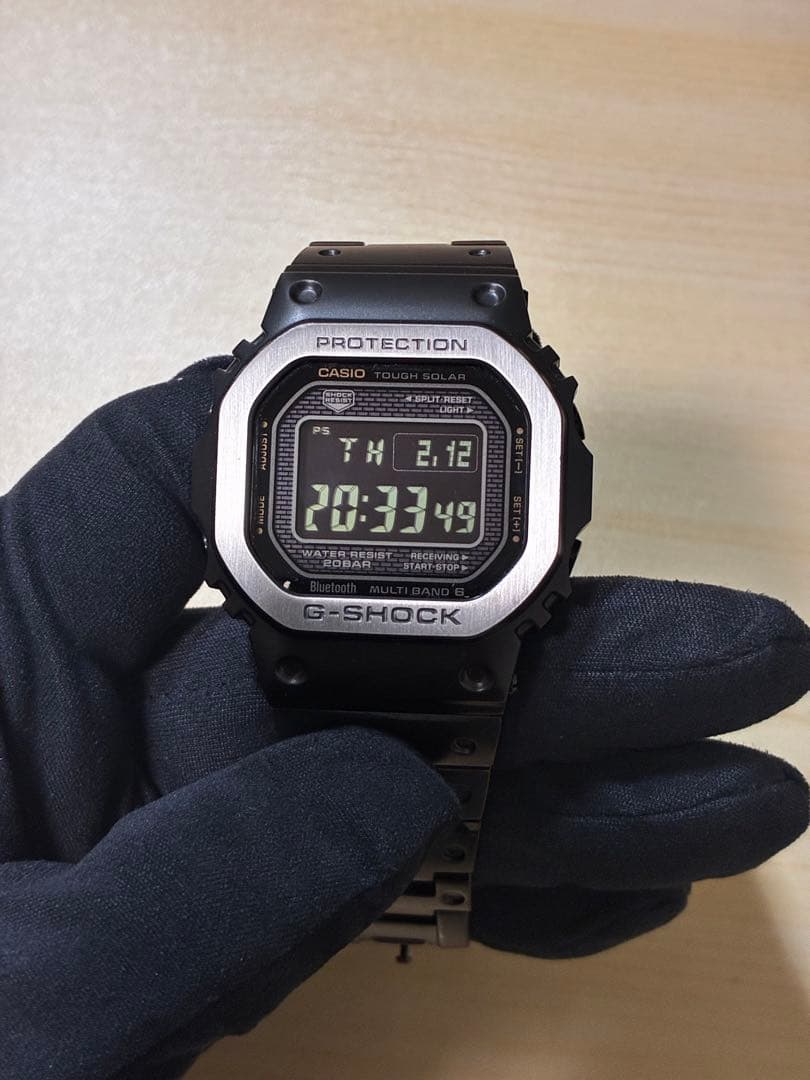 カシオ GMW-B5000MB　フルメタル　マットブラック　美品