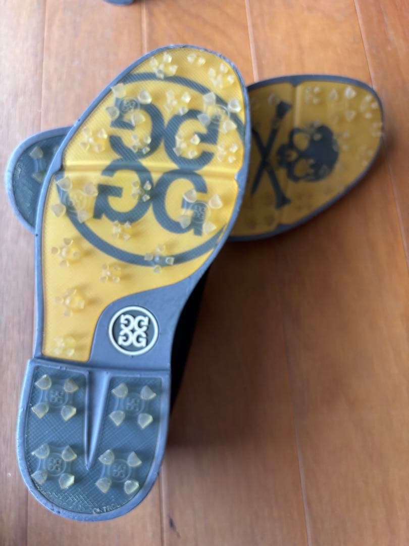 ジーフォア ゴルフシューズ ブラック25.5cm