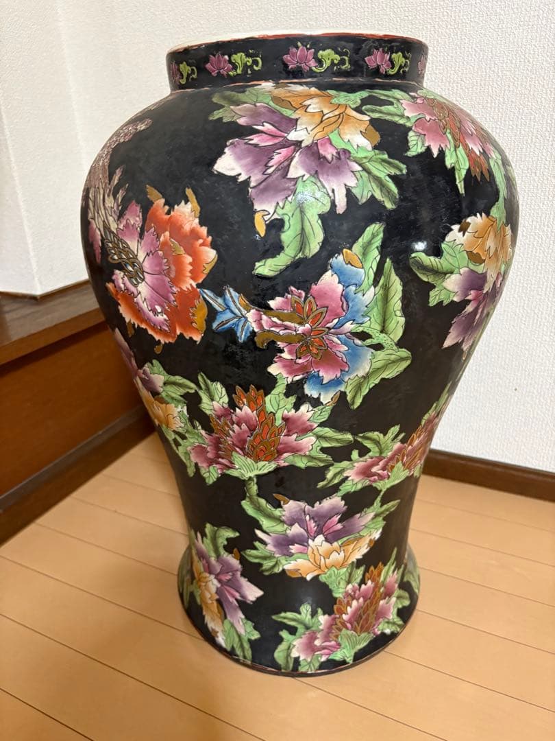 大型花瓶　飾り壺　置物