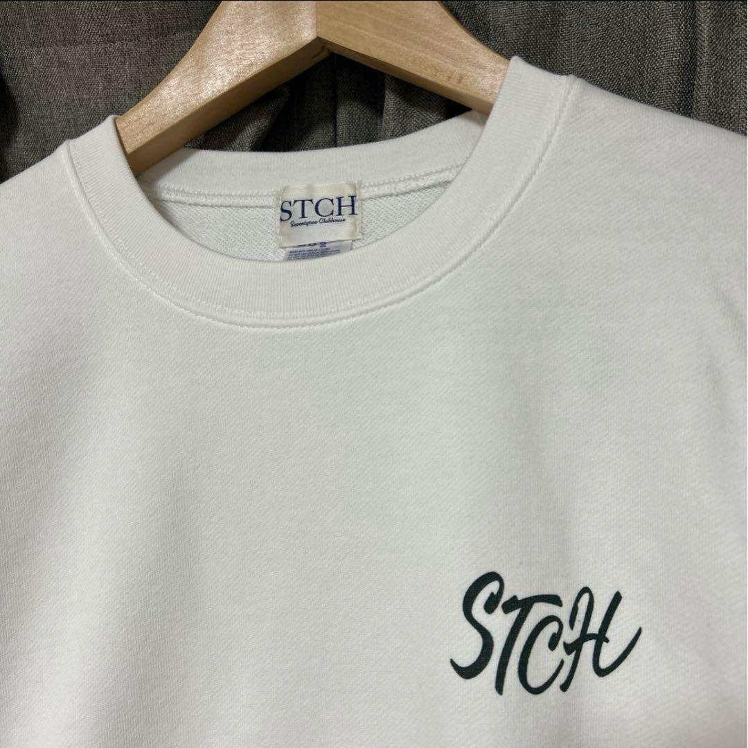 マ*読様 STCH スウェット ホワイト サイズL 未使用