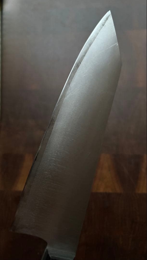 京都　有次　平常一品　切付　190mm 三徳　包丁　青紙スーパー　良品