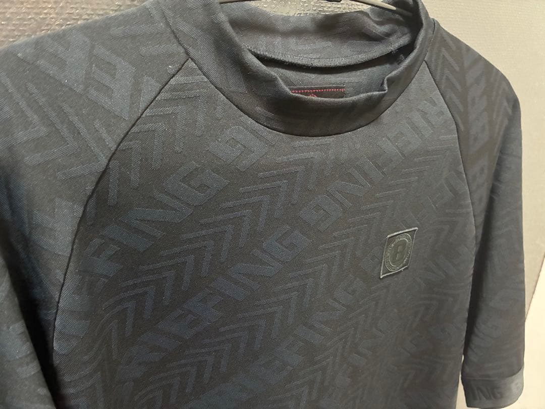 【美品】ブリーフィングゴルフ ブラック 半袖シャツ