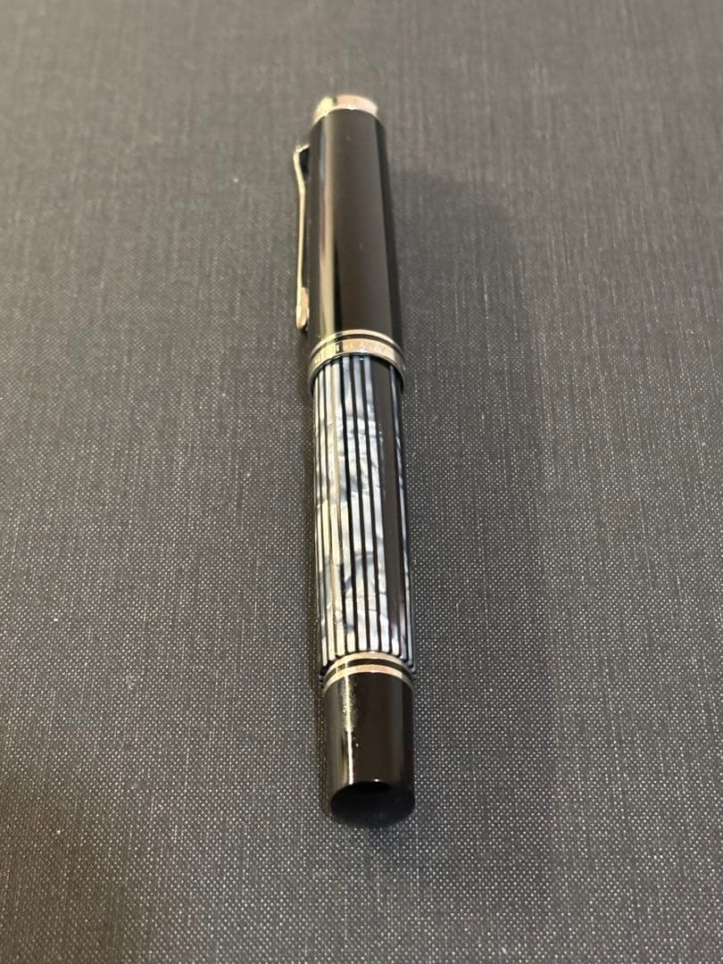 極美品 完品 ペリカン M605 トータスシェルブラック EF