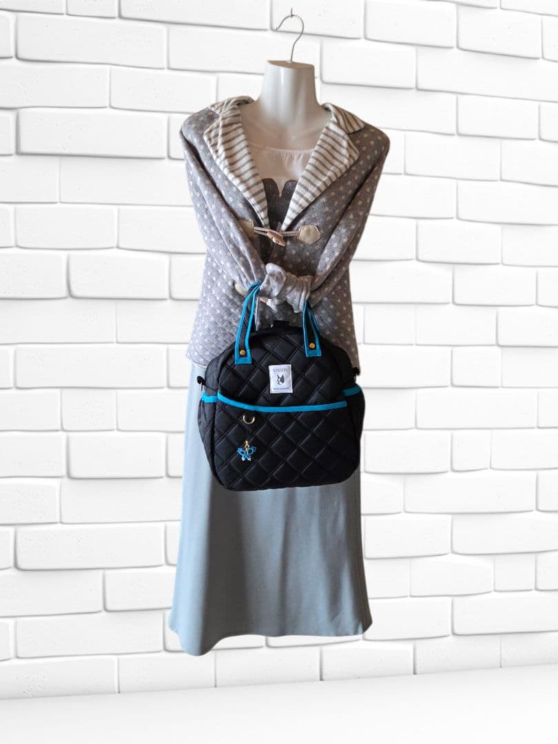 えり様　3way リュック(M)　ナイロンオックスキルト　ハンドメイド