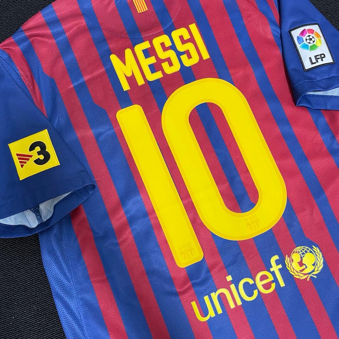 正規品　リオネル・メッシ　バルセロナ　ユニフォーム　2011-12　Mサイズ