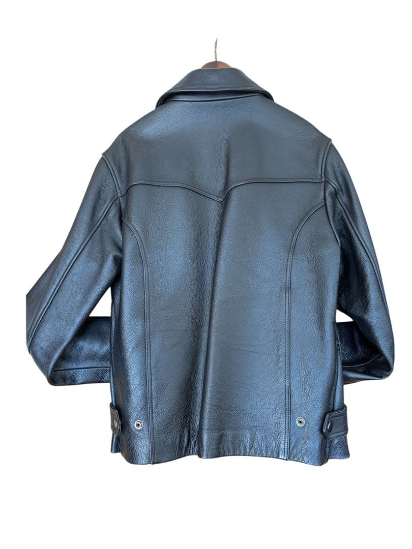 【舶来堂】革ジャン Mサイズ 矢沢永吉 キャロル 昭和レトロ レザージャケット