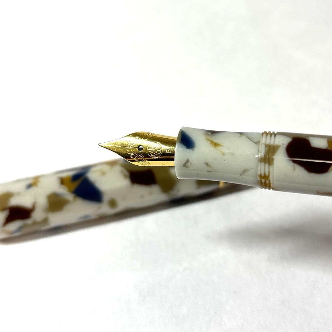 カヴェコ kaweco 万年筆 細字 アートスポーツ テラゾ