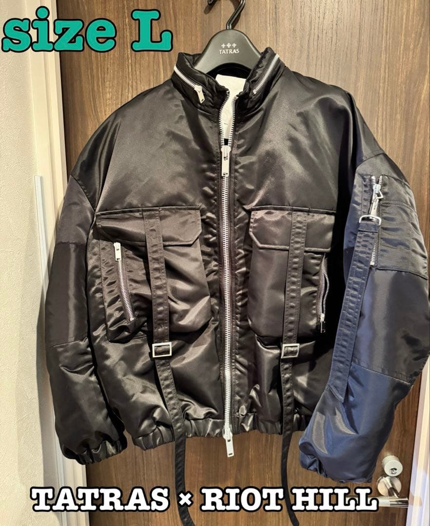最終値下TATRAS × RIOT HILL MA-1 ダウン ナイロン