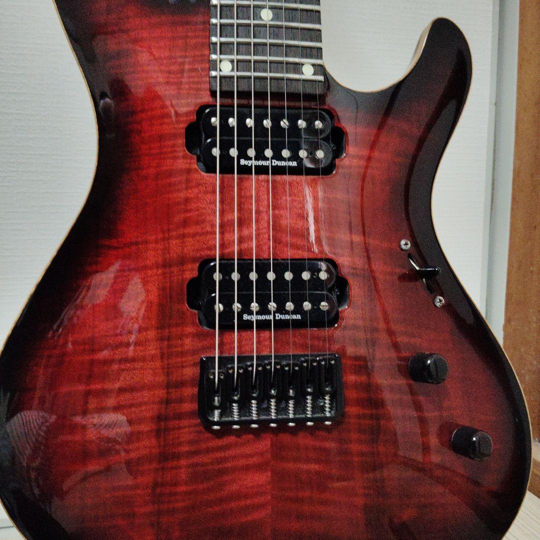 7弦ギター　国産 ダイナ楽器　LORE CROW