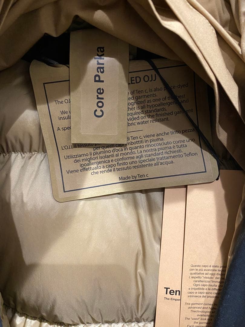 ジャケット・アウター Ten c CORE PARKA