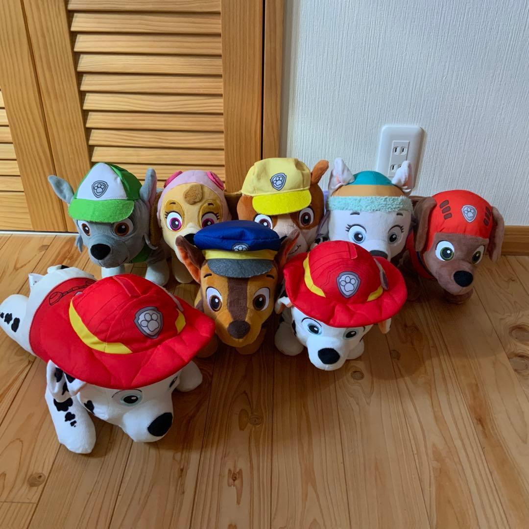 パウパトロール ぬいぐるみ　8種セット