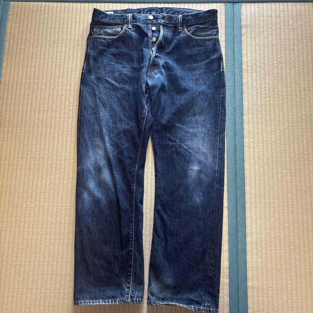 モモタロウジーンズ　出陣　セルビッチ　 サイズ34