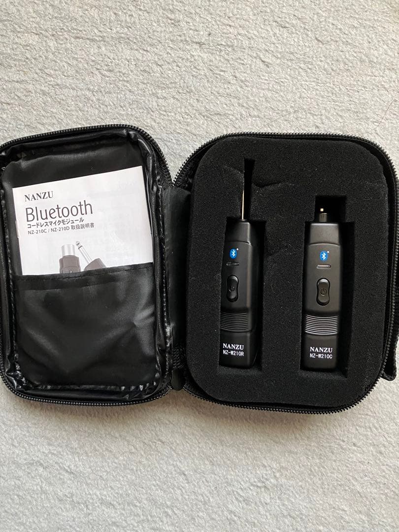 NANZU NZ-W210C/NZ-W210R ワイヤレス受信機　2セット