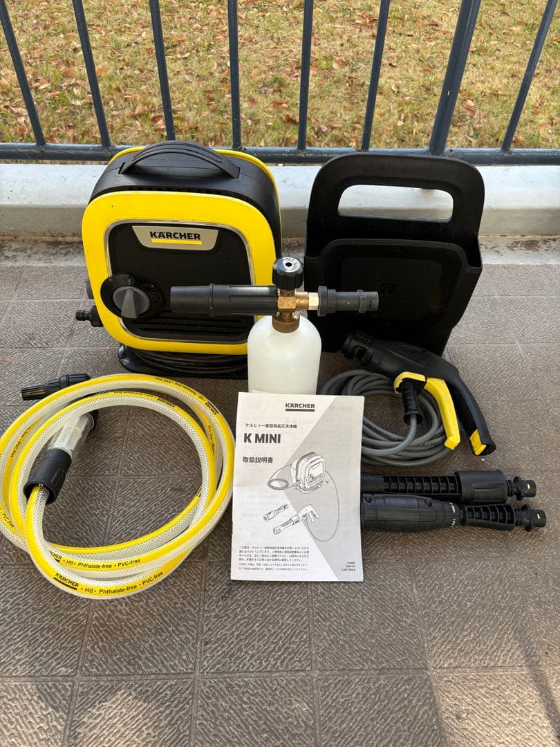 KARCHER K MINI 高圧洗浄機 本体