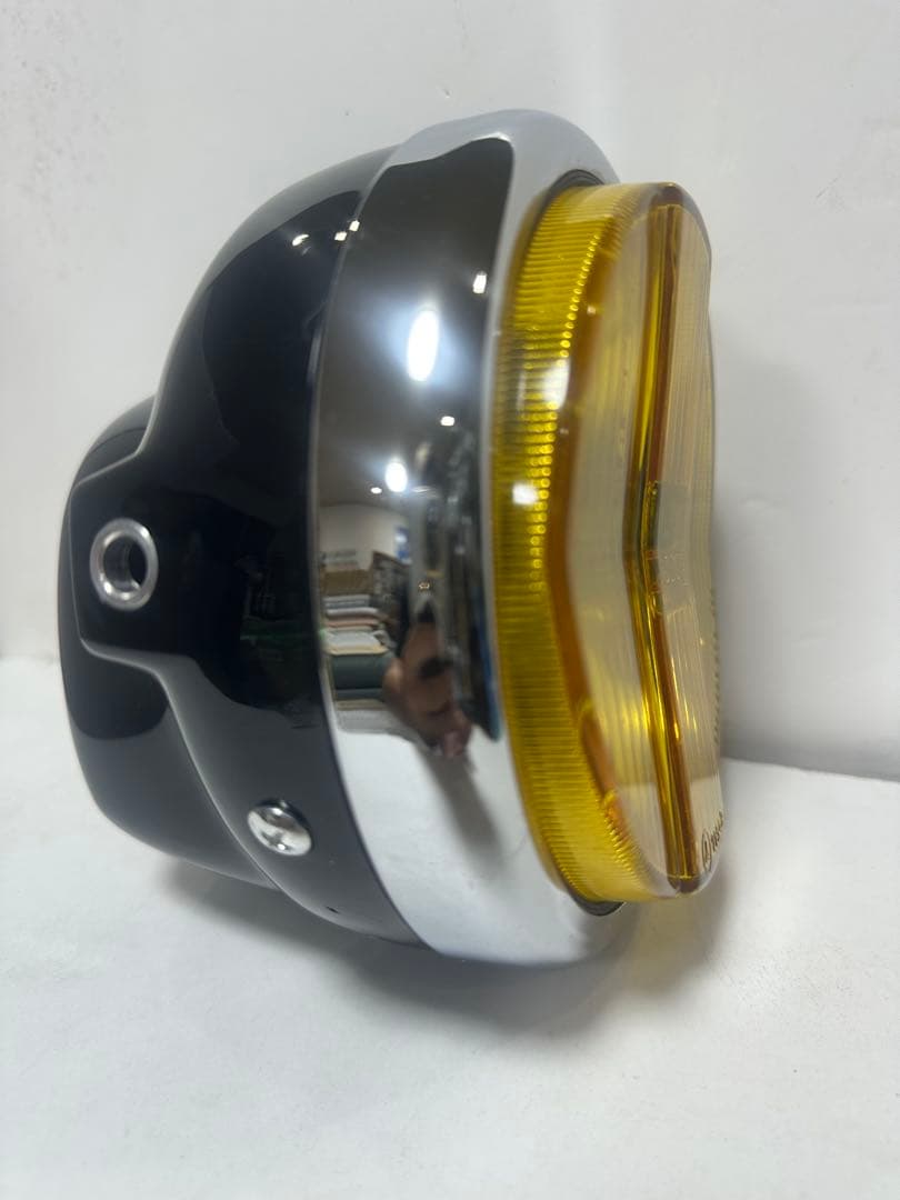 当時物希少絶版パーツモンキー用BOSCH製異形凸凹レンズ付きヘッドライト