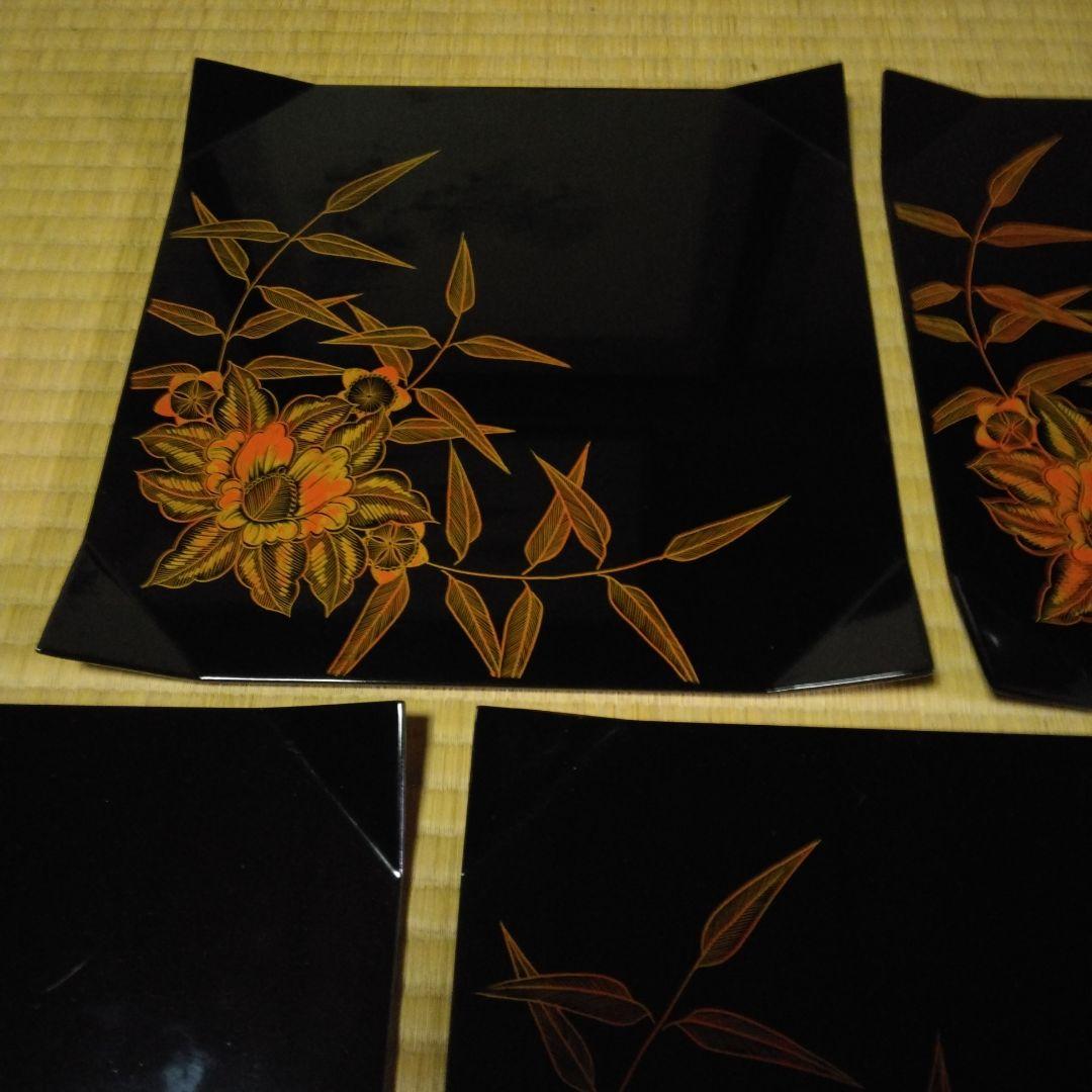 菓子鉢　漆器　茶道具