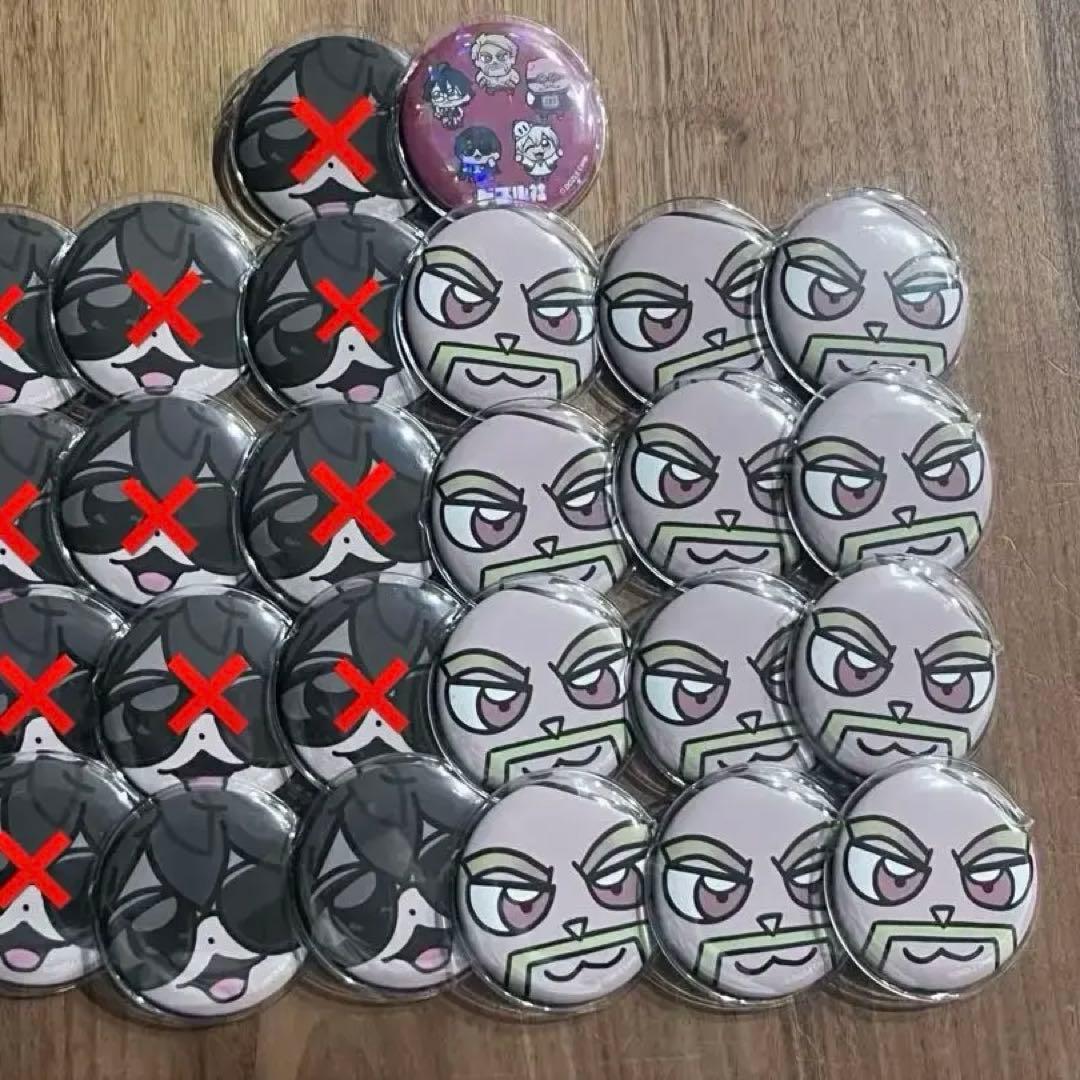 ドズル社×大川ぶくぶ ランダム缶バッジ