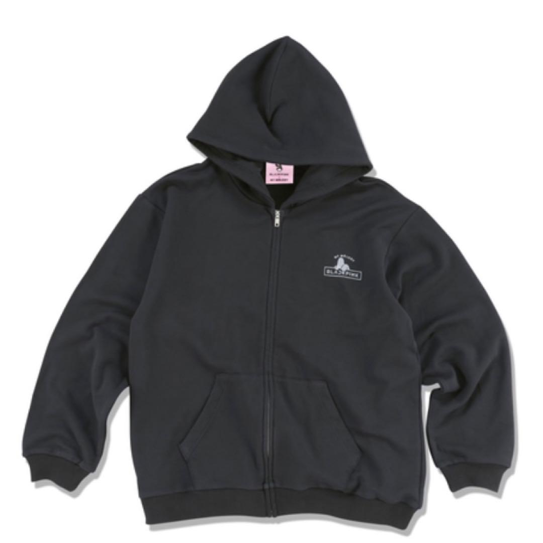 blackpink マイメロ　フーディ　ブラック　Mサイズ