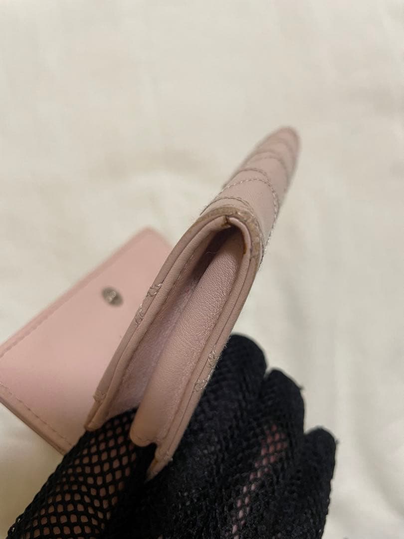 CHANEL シャネル　ステッチ カードケース　名刺入れ