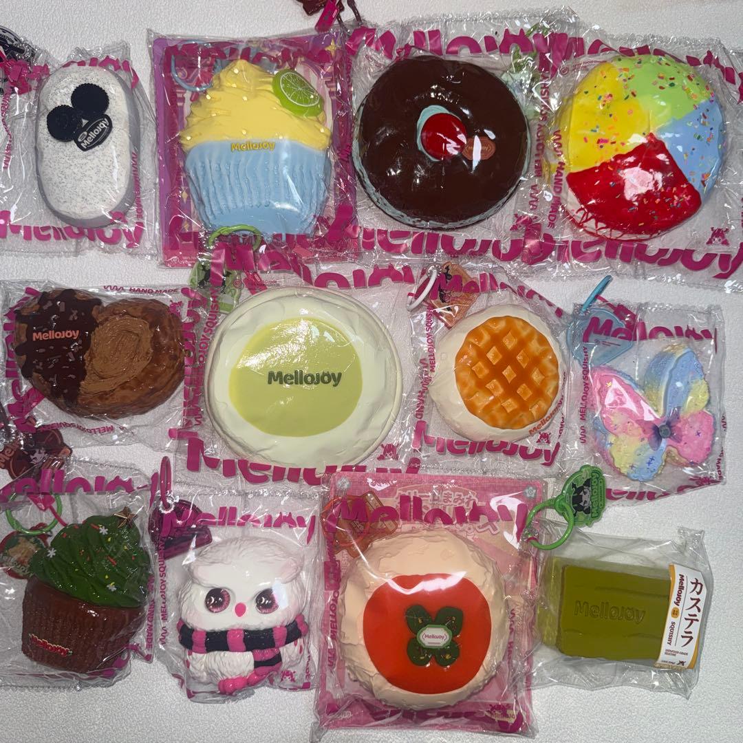 【最終お値下げ】Mellojoy スクイーズ 再販なしレア商品 5点セット