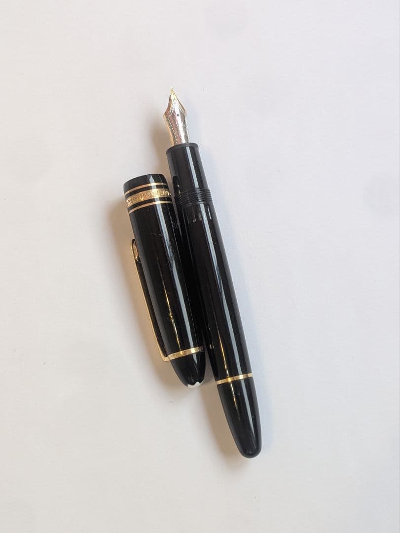 モンブラン　マイスターシュテュック146　14金　EF　ヘミングウェイ芯