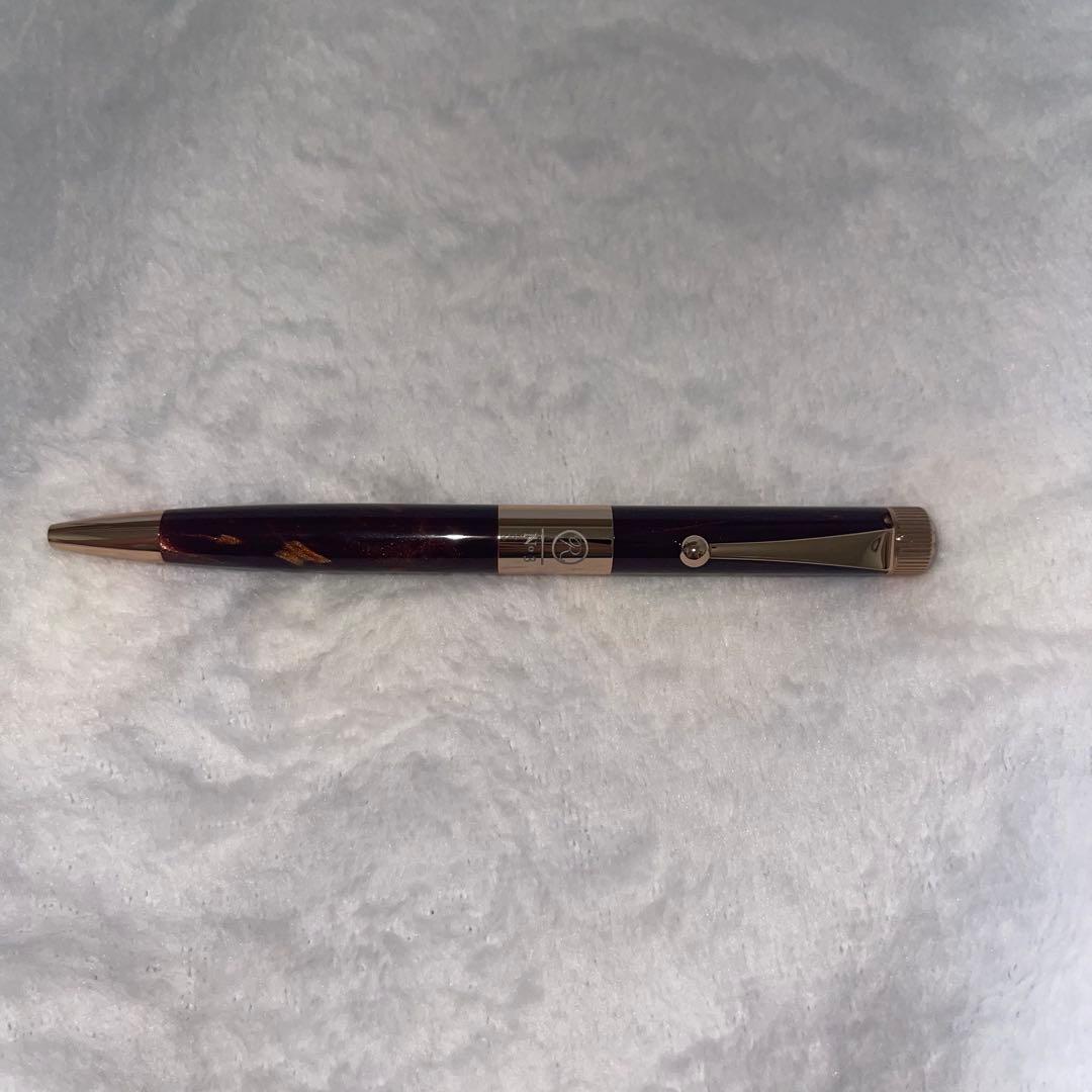 伊東屋 ＲＯＭＥＯ　Ｎｏ．３　ボールペン　細軸 深紫