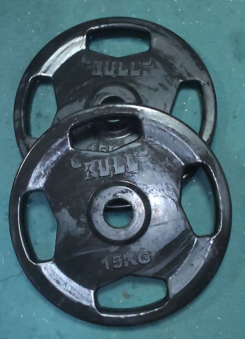 オリンピック プレート BULL 15kgプレート2枚