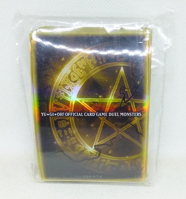 未使用60枚 遊戯王 YCSC 五稜星の呪縛 金 スリーブ