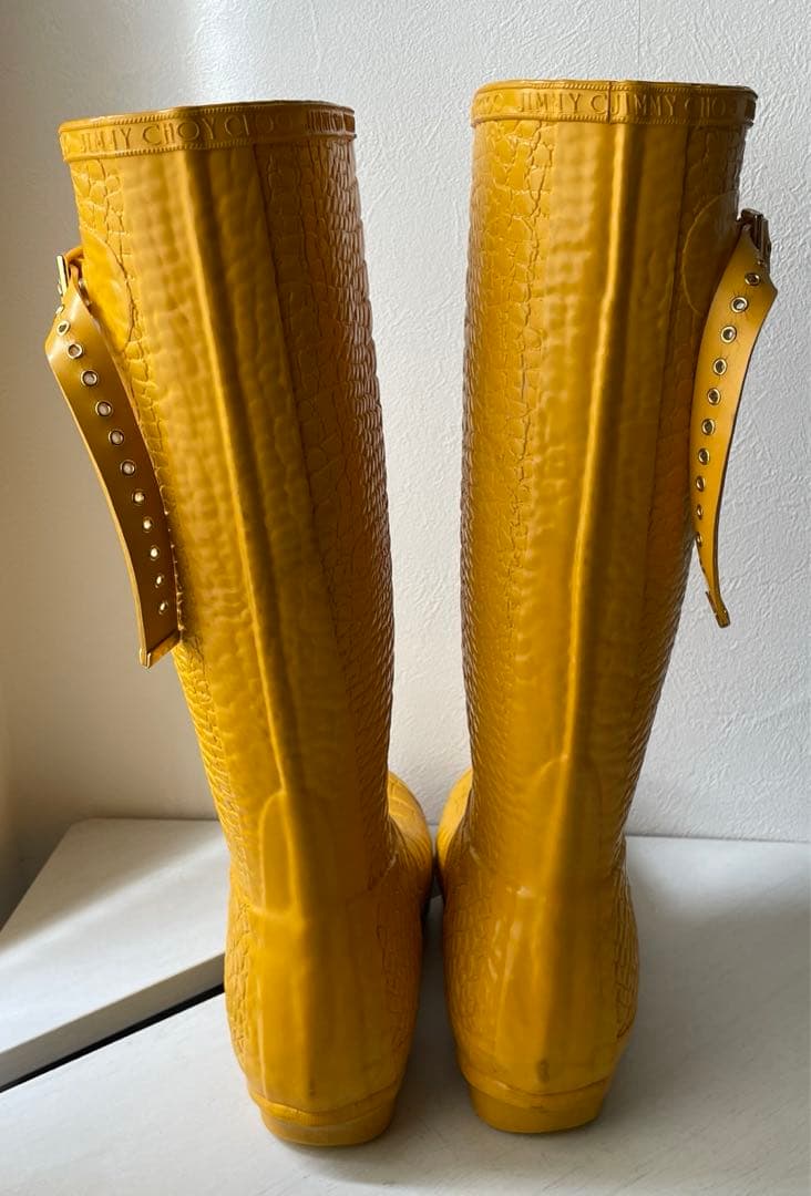 【日本未発売】HUNTER ハンター ジミーチュウ コラボ 長靴 レインシューズ