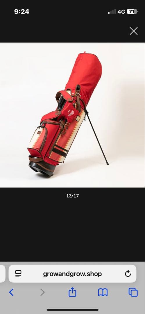 Viaggi Golf スタンド 式 キャディーバッグ 紫 パープル