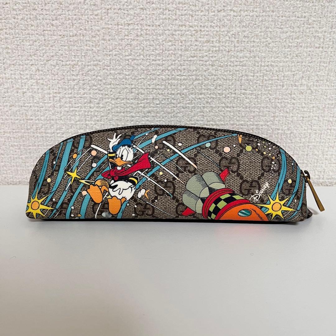 ※モリス　【新品】GUCCI ディズニーコラボ ドナルド筆箱