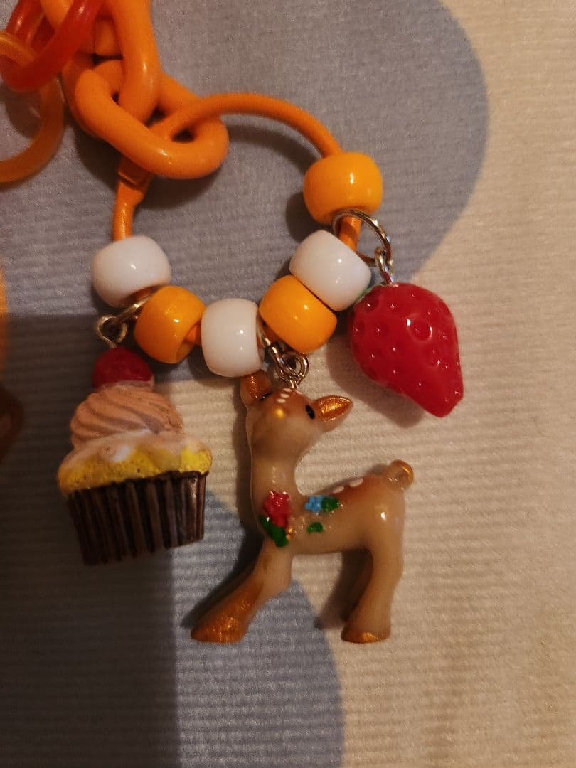 じゃらじゃらキーホルダー ジャラジャラ レジン