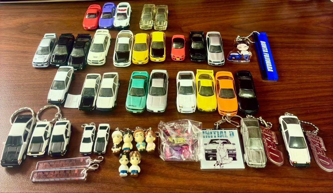 頭文字D トミカ ミニカーコレクション マスコットキーホルダー セット