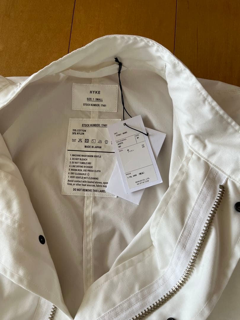 HYKE N/C TYPE M-65 FIELD COAT　ミリタリーコート