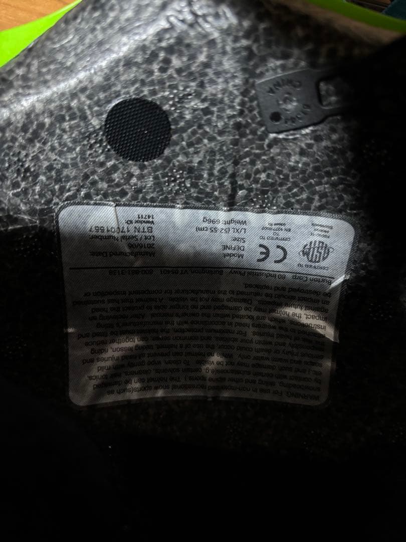 anon ヘルメット　ゴーグル