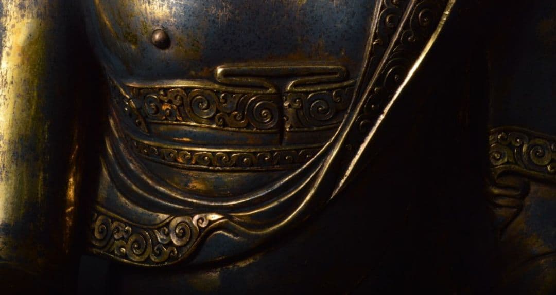 チベット特大仏像 高さ57cm 仏教美術 古銅 鍍金釈迦如来坐像(釋迦牟尼佛)