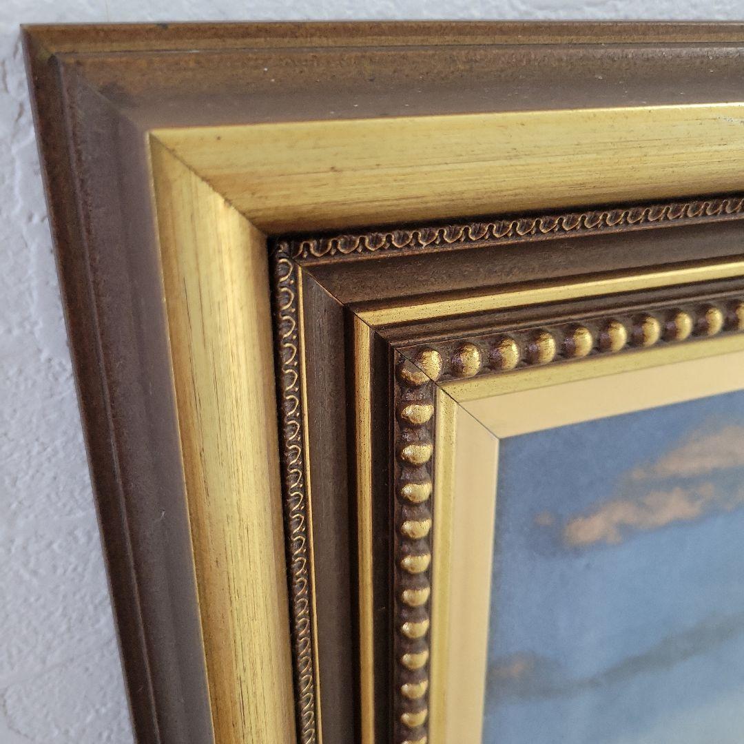 ペルシャ絨毯 タブリーズ産 プレーベル アミンザデ 額入り インテリア 壁掛け