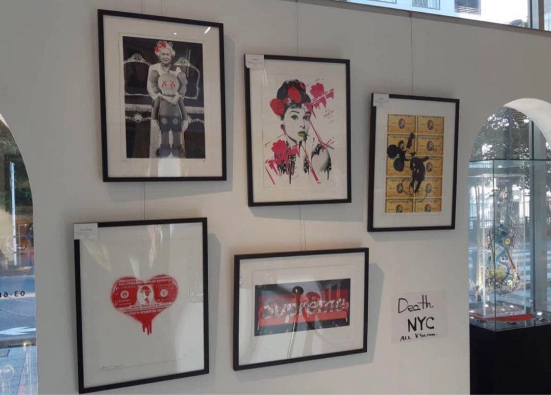 新入荷！世界限定品。正規品DEATH NYC ポップアート ミッキーマウス