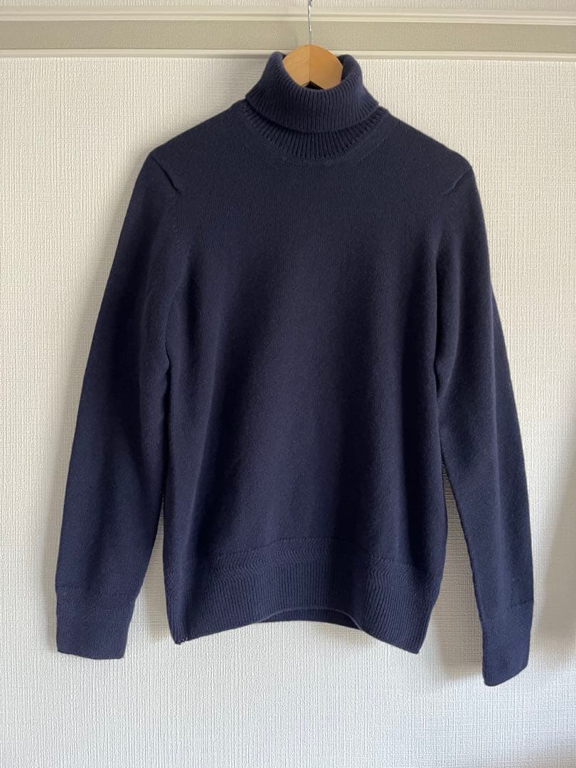 JOHN SMEDLEY ジョンスメドレー 英国製 カシミヤ混 ニット セーター