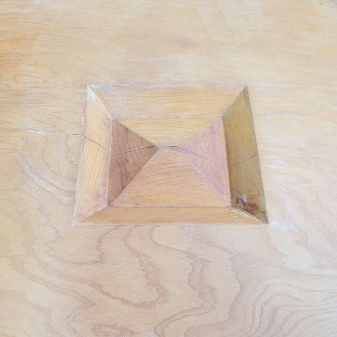 【木製】碁盤 脚あり へそ付き Y4