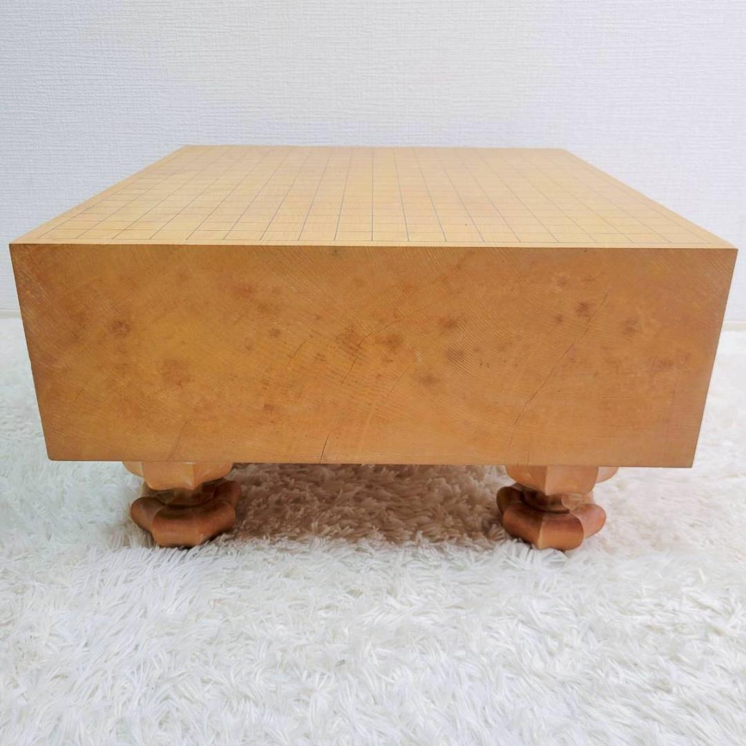 【木製】碁盤 脚あり へそ付き Y4