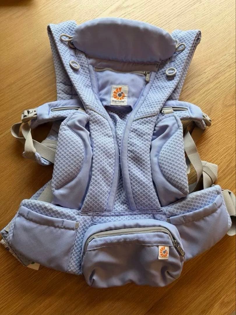 【美品】エルゴ抱っこ紐 ブルー