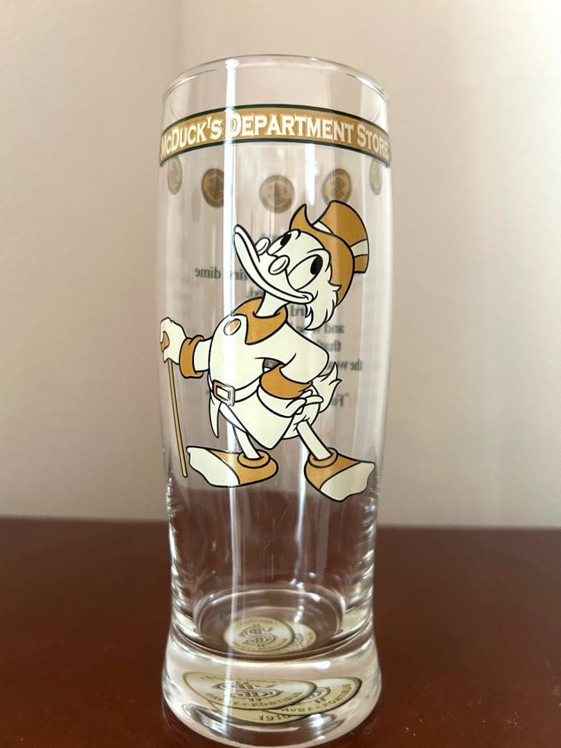 スクルージマクダック タンブラー グラス