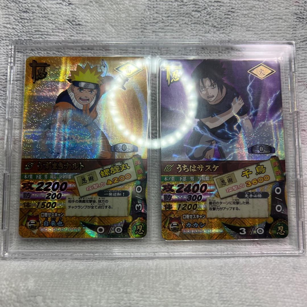データカードダス ナルティメットカードバトル うずまきナルト うちはサスケ