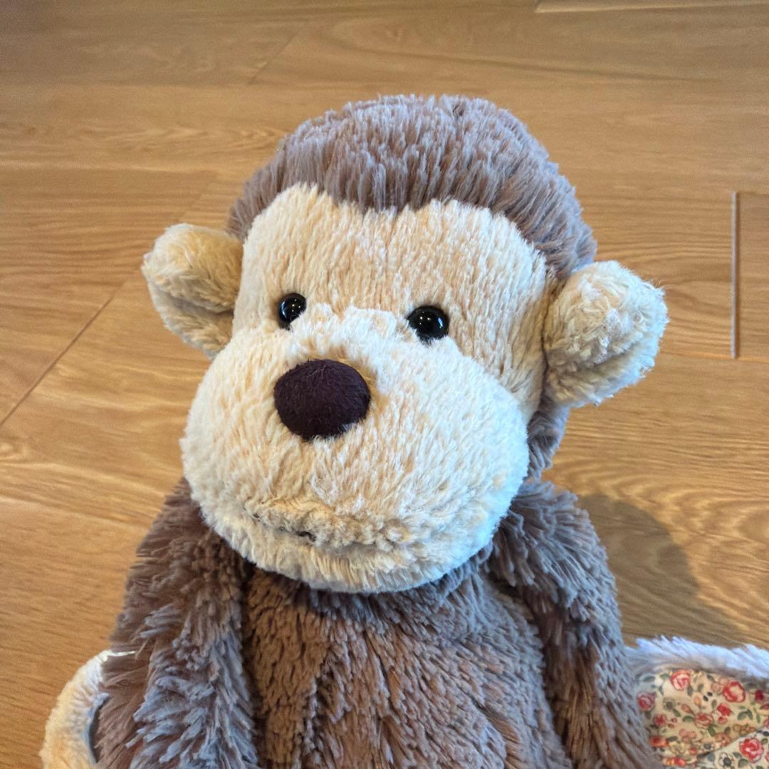  ぬいぐるみ Mサイズ　バニー,モンキー2体