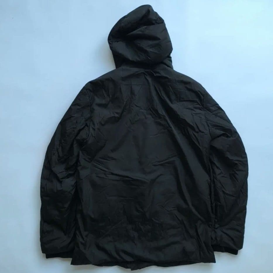 PRADA SPORTS　ウールリブ襟付き　中綿ダウンコート