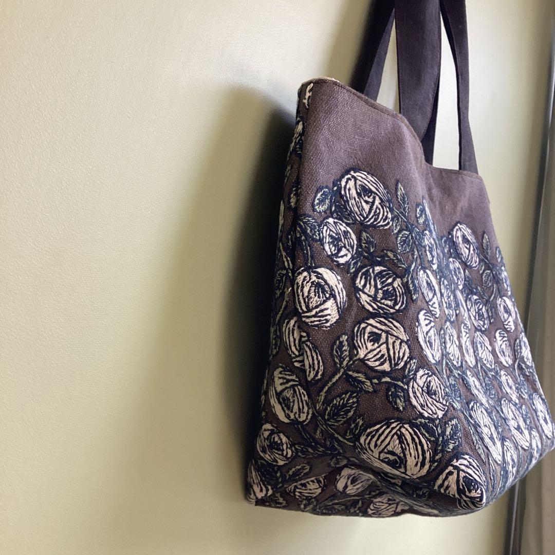 専用です！ミナペルホネン最新rosybrown トートバッグ ハンドメイド