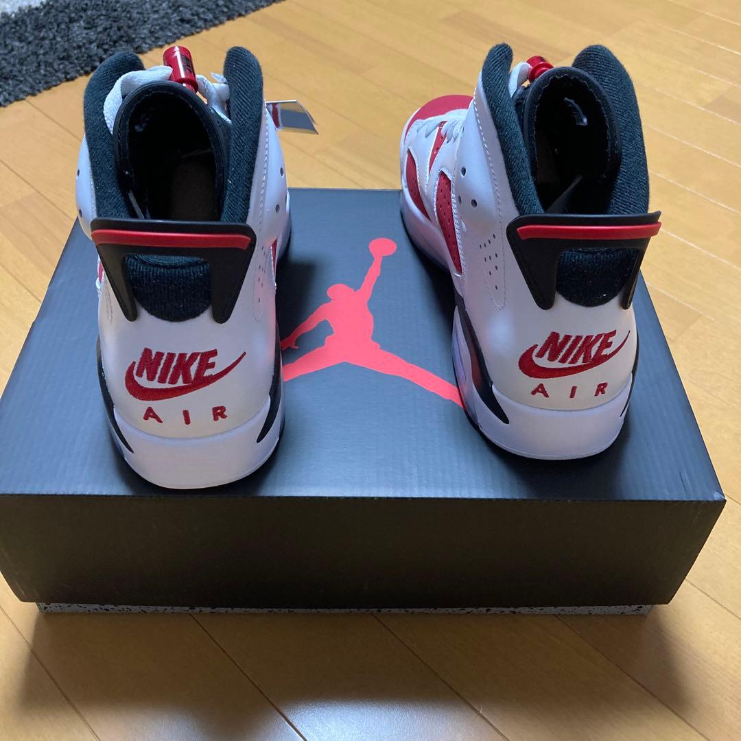 Nike Air Jordan 6 カーマイン　未使用タグ付き　エアジョーダン