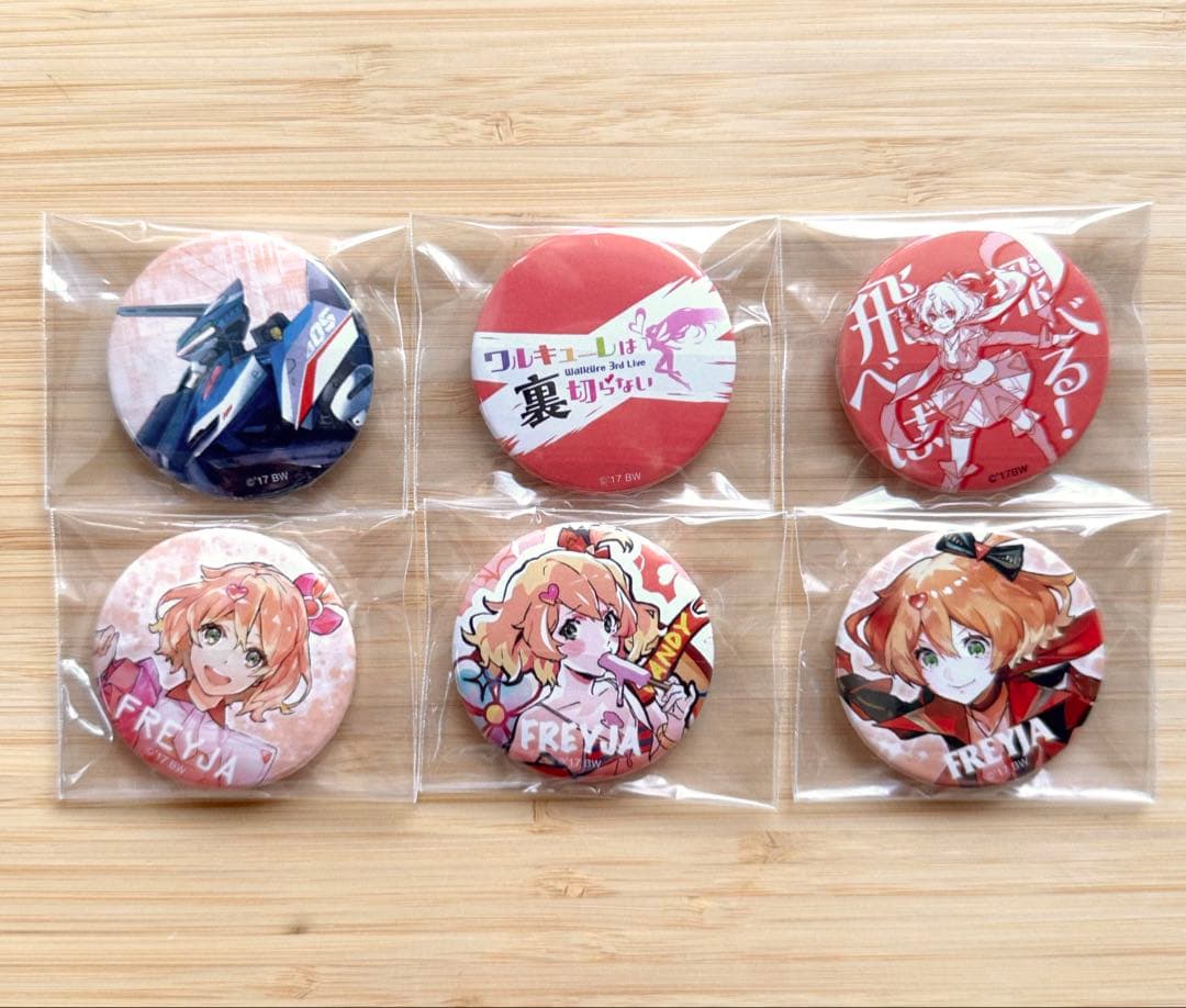 フレイア 缶バッジ ガチャ ワルキューレは裏切らない マクロスΔ