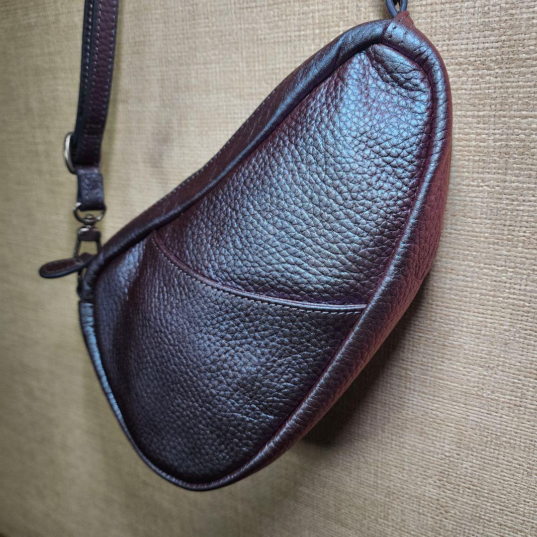 【美品】HEALTHY BACK BAG レザー バッグレット メタリック